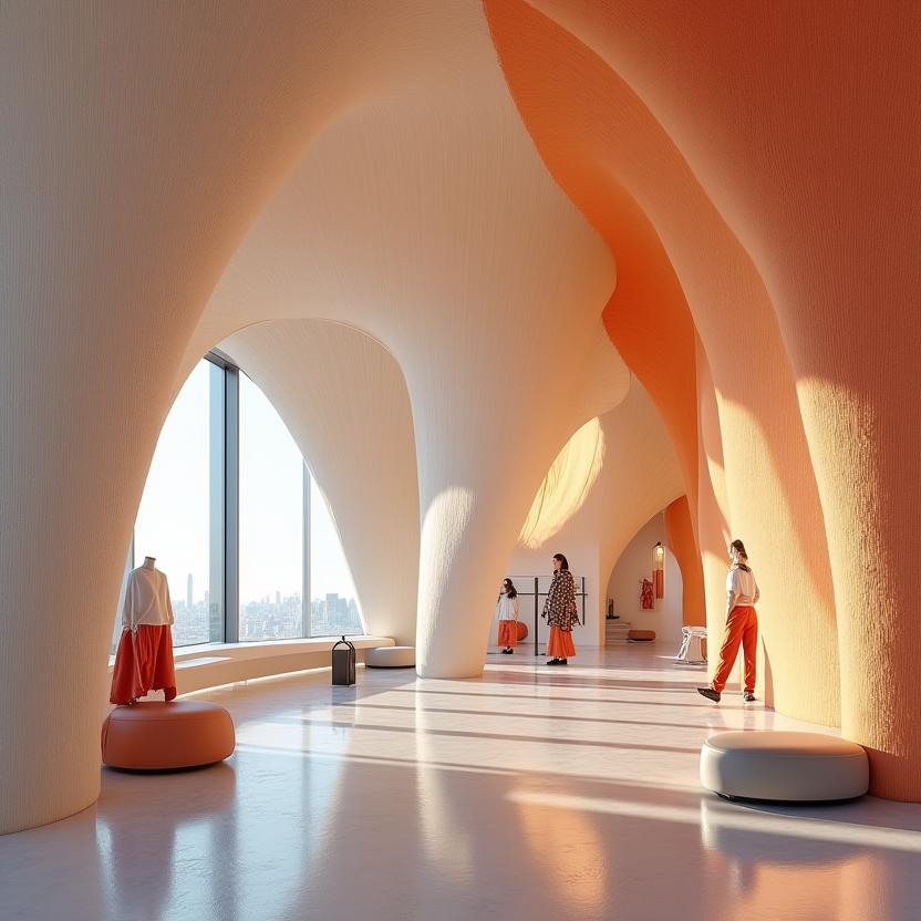 Architettura tessile concept store